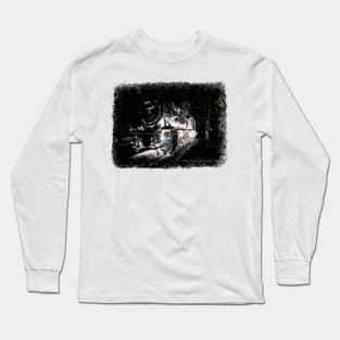 vintage locomotive Long Sleeve T-Shirt